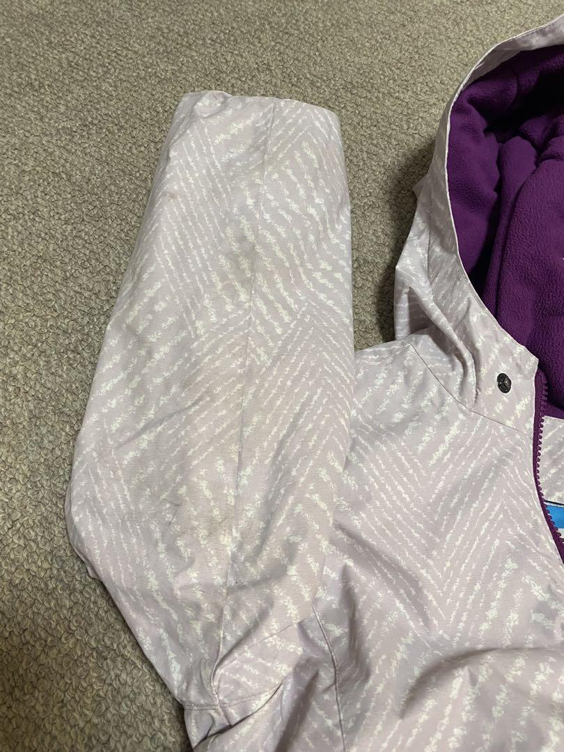 Columbia 子ども用 防水ジャケット上下セット　キッズ　XS