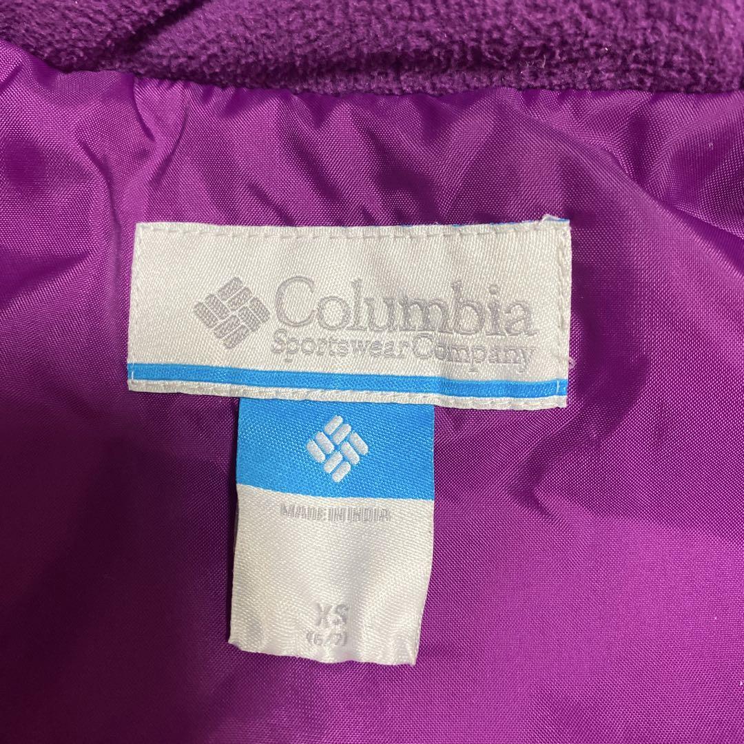 Columbia 子ども用 防水ジャケット上下セット　キッズ　XS