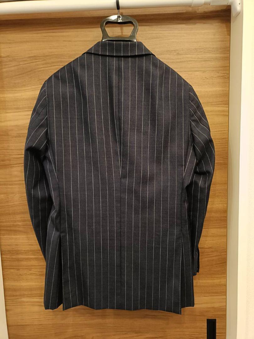 【美品】beams f ビームスエフ　ネイビースーツ　サイズ46
