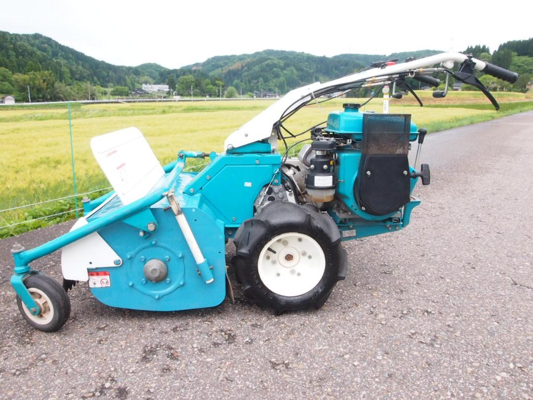 歩行型草刈機 8馬力美品クボタ ハンマーナイフモア実働富山