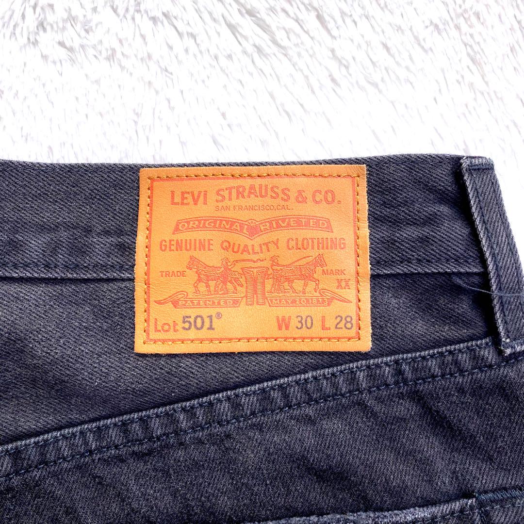 未使用級 LEVI'S 501 EDIFICE別注 ブラックデニム 限定モデル