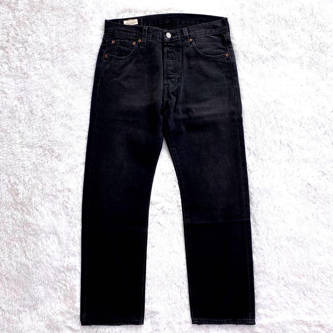 未使用級 LEVI'S 501 EDIFICE別注 ブラックデニム 限定モデル