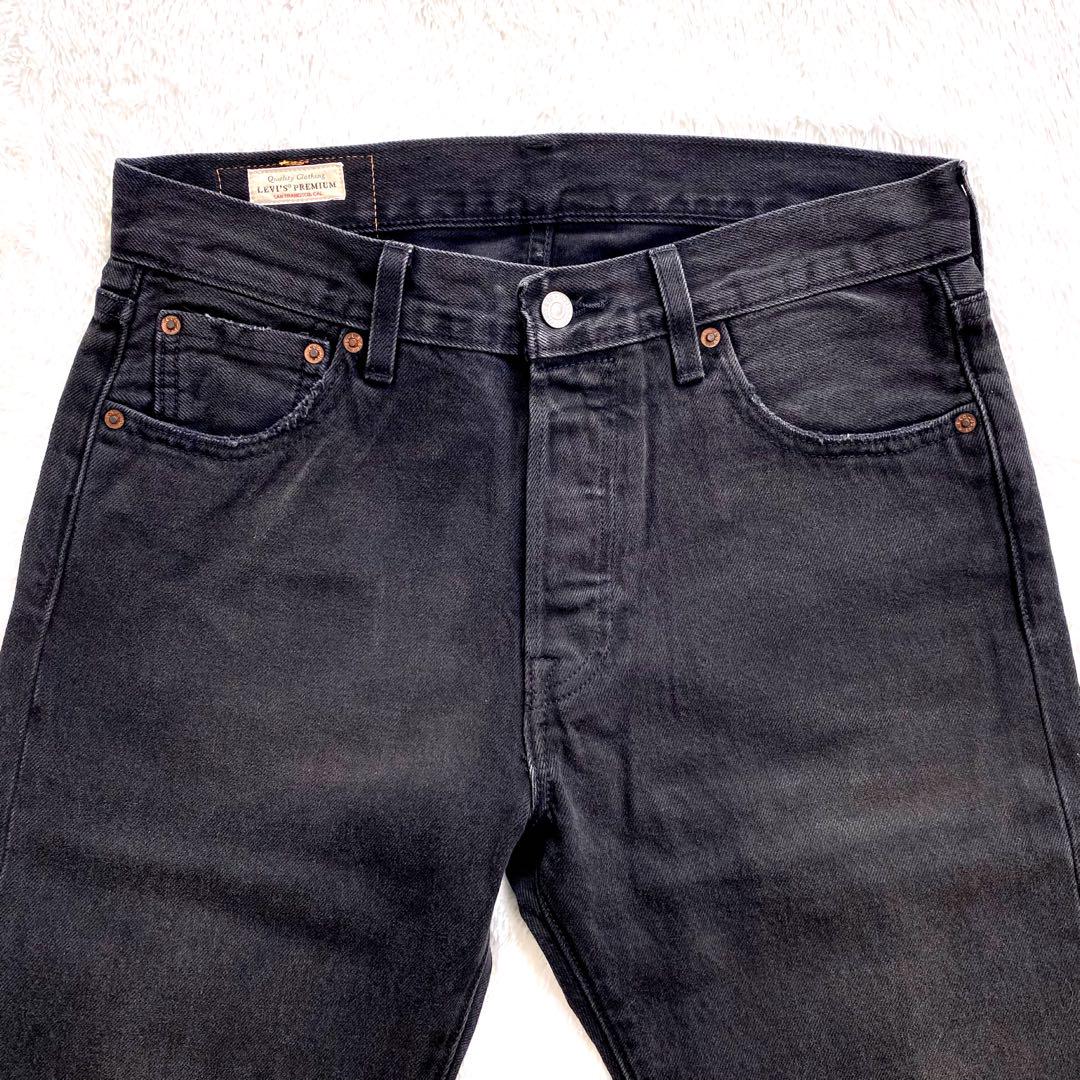 未使用級 LEVI'S 501 EDIFICE別注 ブラックデニム 限定モデル