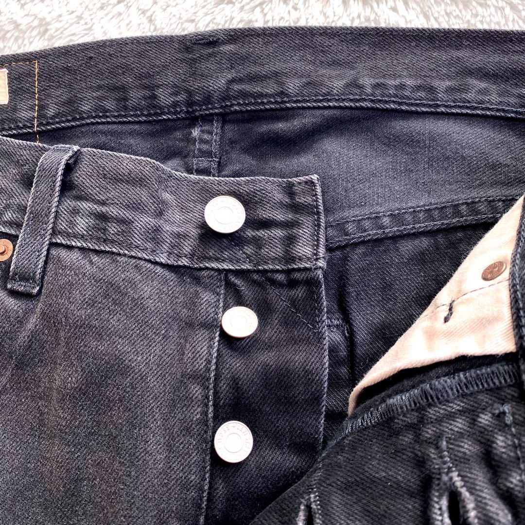 未使用級 LEVI'S 501 EDIFICE別注 ブラックデニム 限定モデル