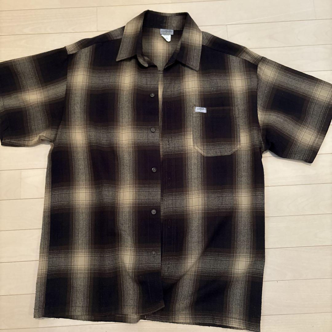 CALTOP キャルトップ オンブレチェックシャツ