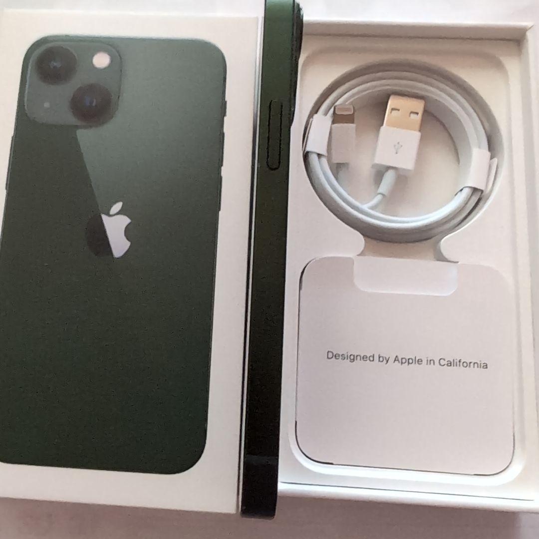 Apple iPhone 13 miniミッドナイトグリーン 本体美品 - メルカリ