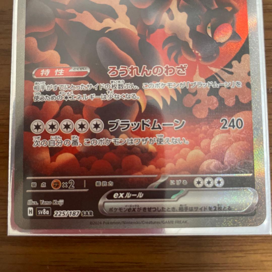 ガチグマアカツキex SAR 20枚セット SV8a テラスタルフェスex ガチグマアカツキex SAR 20枚セット SV8a テラスタルフェスex