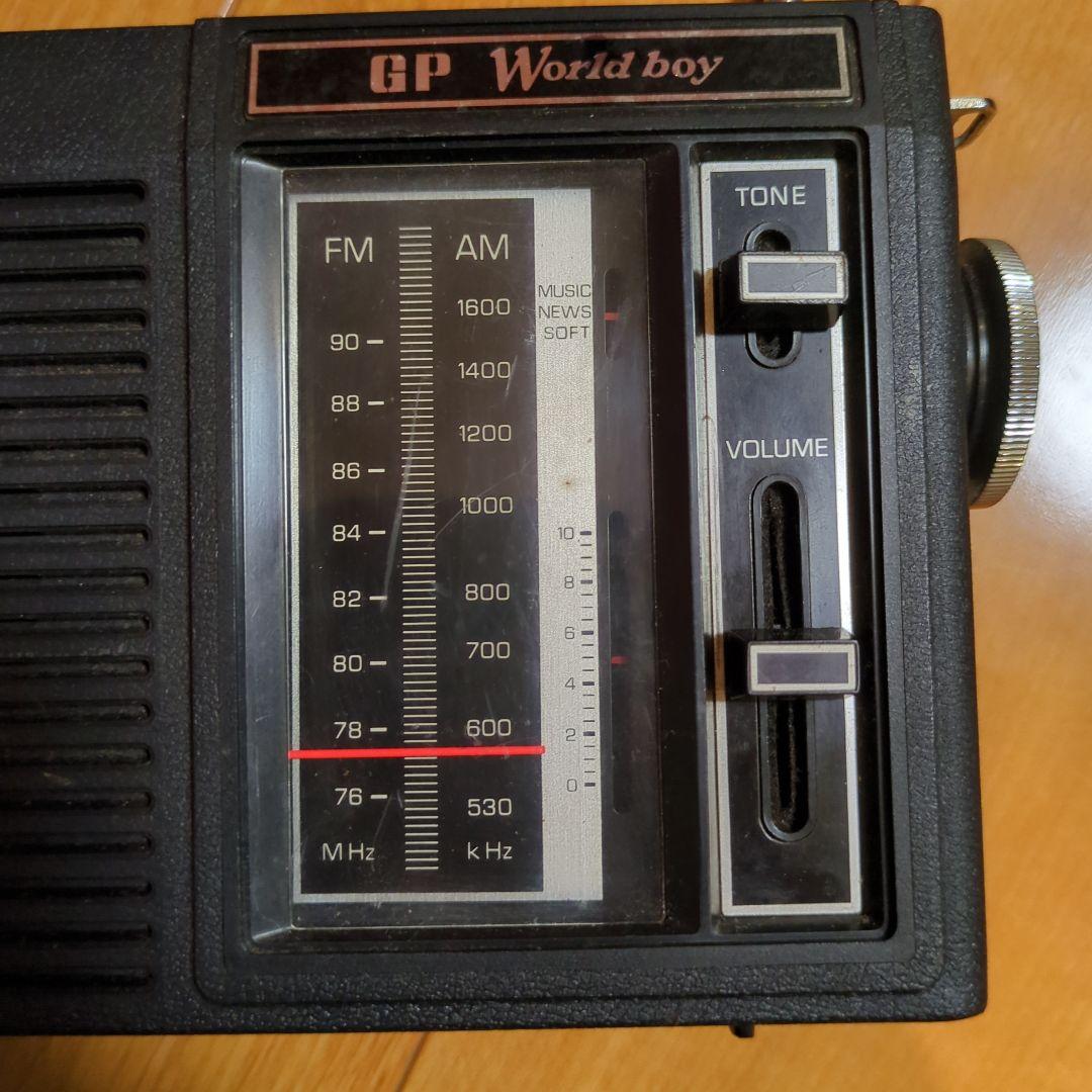 National Panasonic GP World Boyビンテージ ラジオ