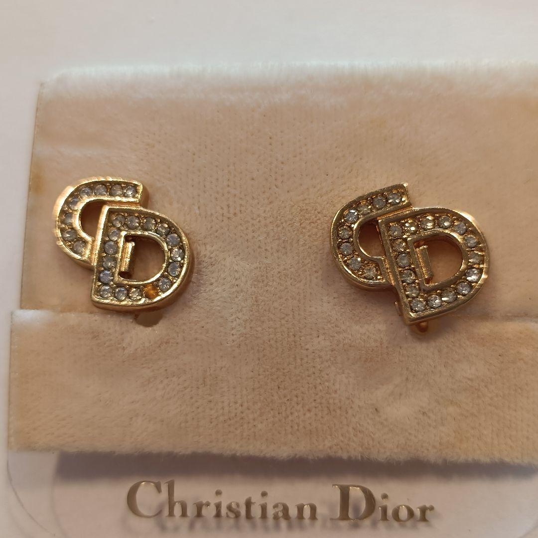 クリスチャンディオール　CD　ロゴ　イヤリング