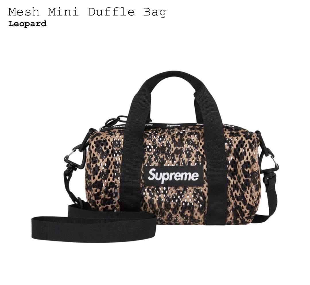 優先配送 Supreme Mesh Mini Duffle Bag シュプリーム バッグ