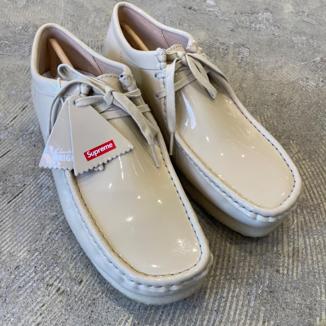 Supreme® Clarks Patent Leather Wallabee