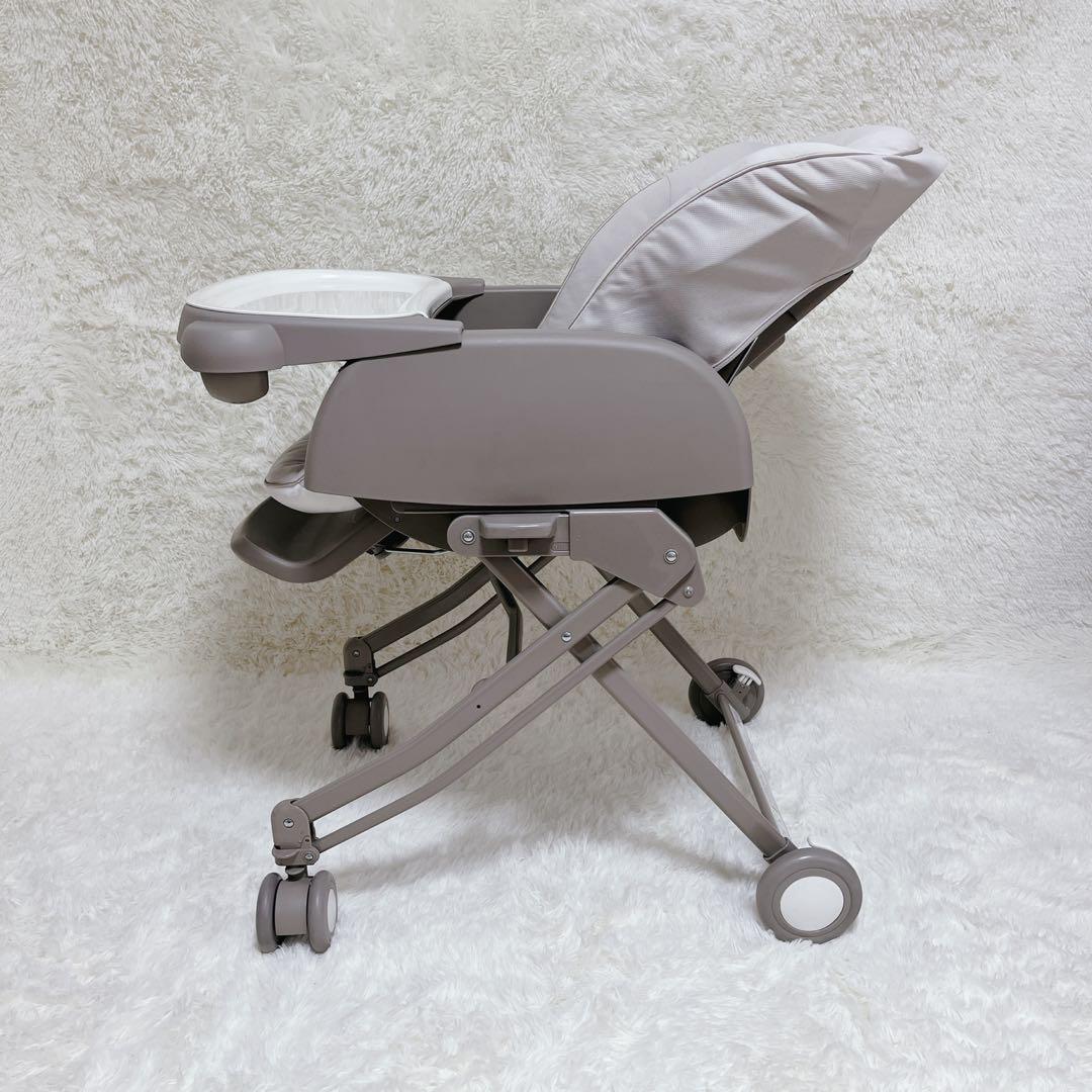 [美品】　Aprica アップリカ　ユラリズムスマートプレミアム　ハイローチェア