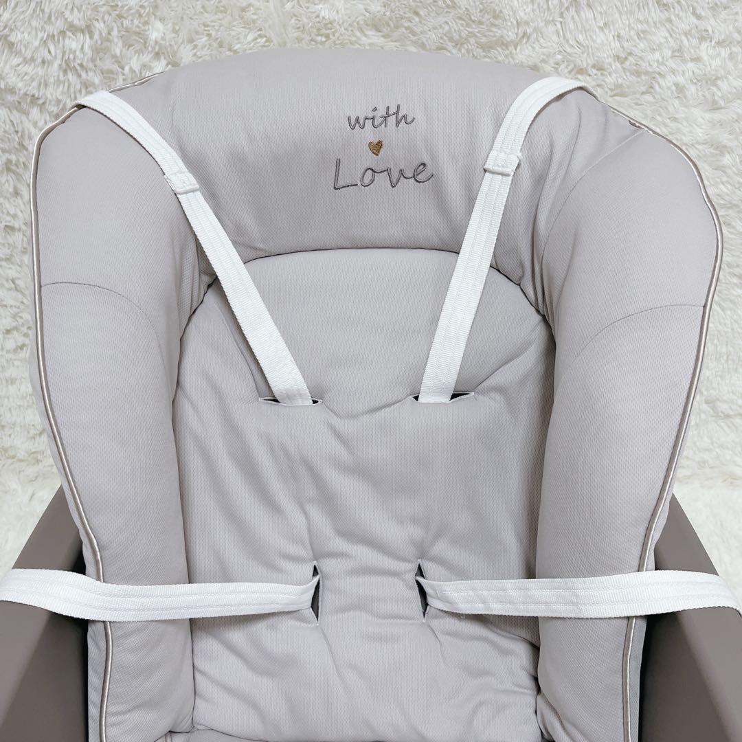 [美品】　Aprica アップリカ　ユラリズムスマートプレミアム　ハイローチェア