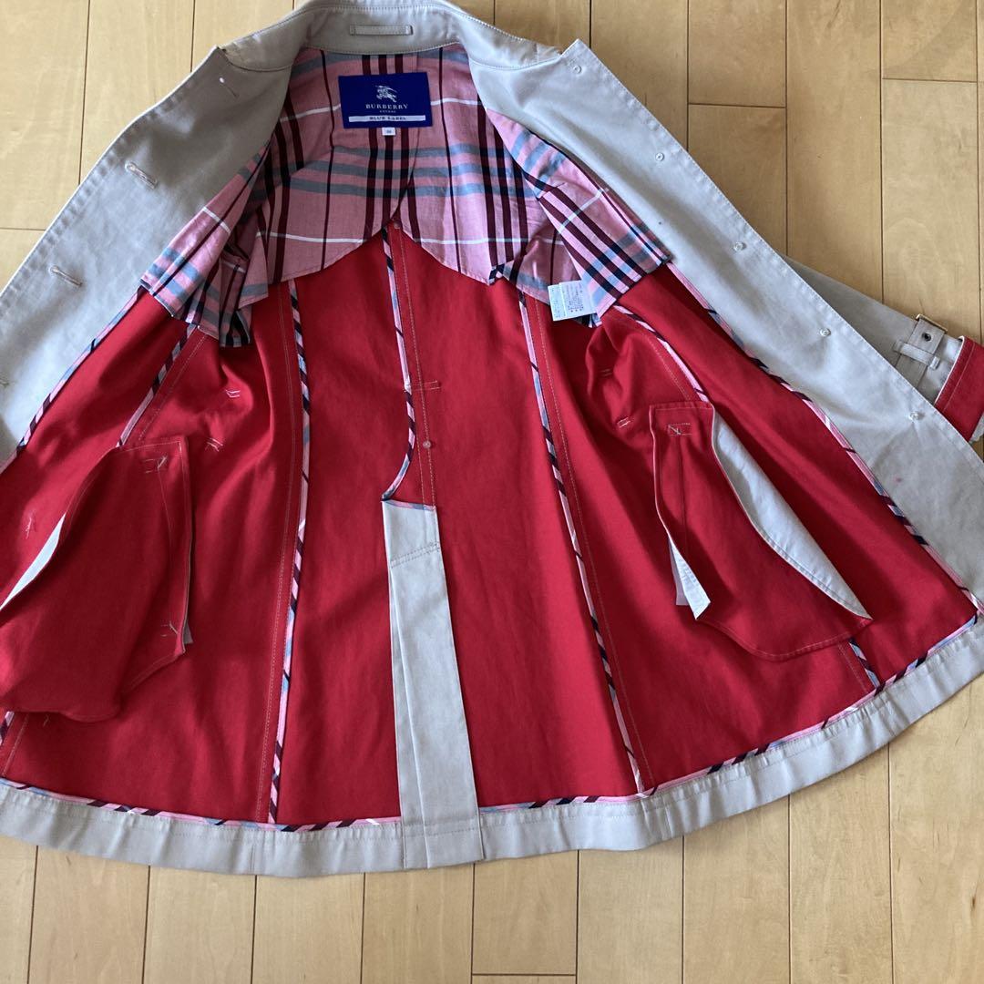 【未使用タグ付き】BURBERRY BLUE LABEL トレンチコート 38
