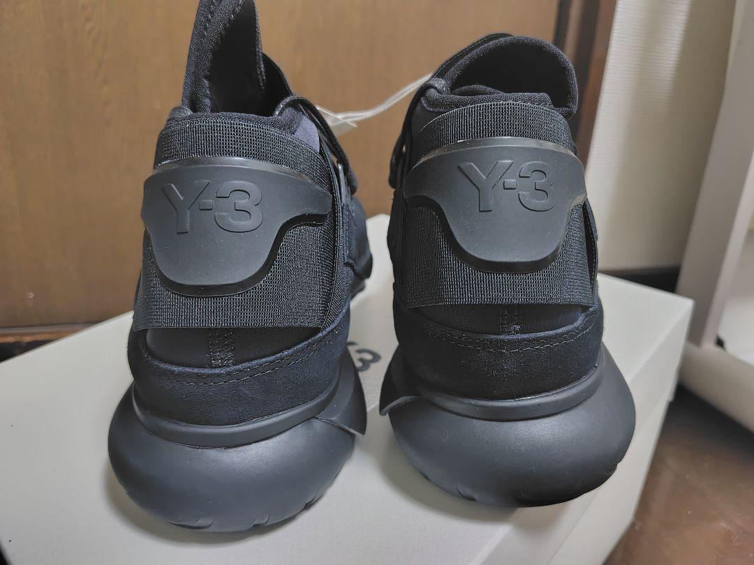 Y-3 ブラック スニーカー　QASA