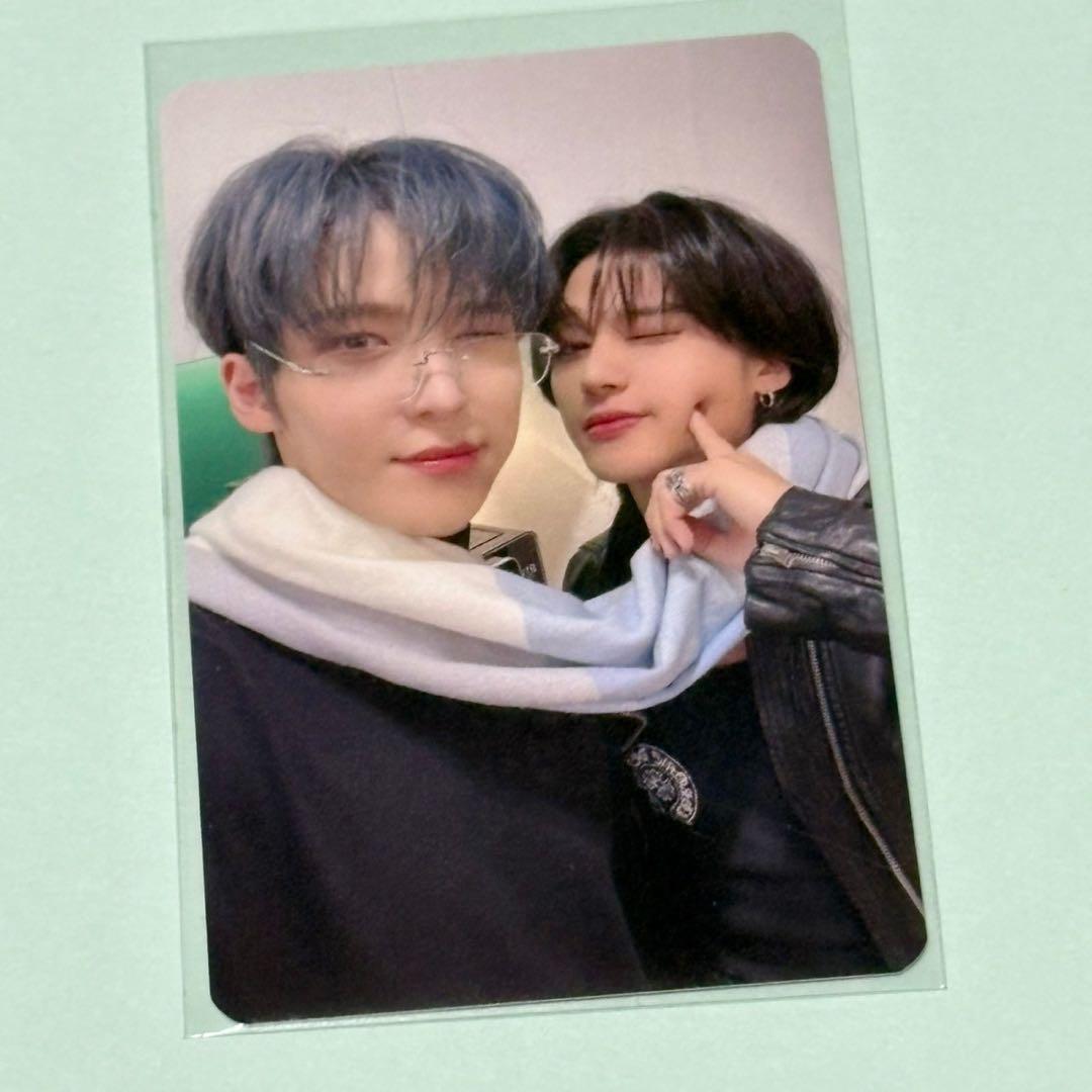 Ateez makestar Travelpackage ユノ トレカ