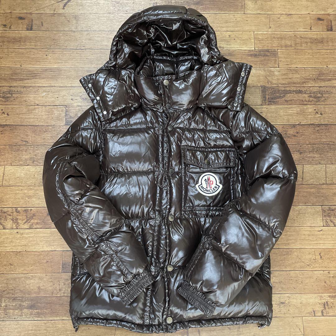 MONCLER ダークブラウン サイズ1