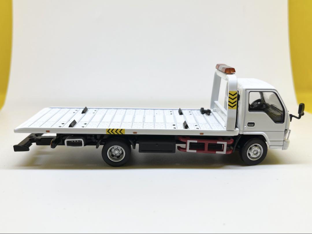 GCD いすゞ ISUZU N シリーズ レッカー車(白/左ハンドル) 1/64 いすゞ N シリーズ レッカー車 ホワイト 左ハンドル G.C.D