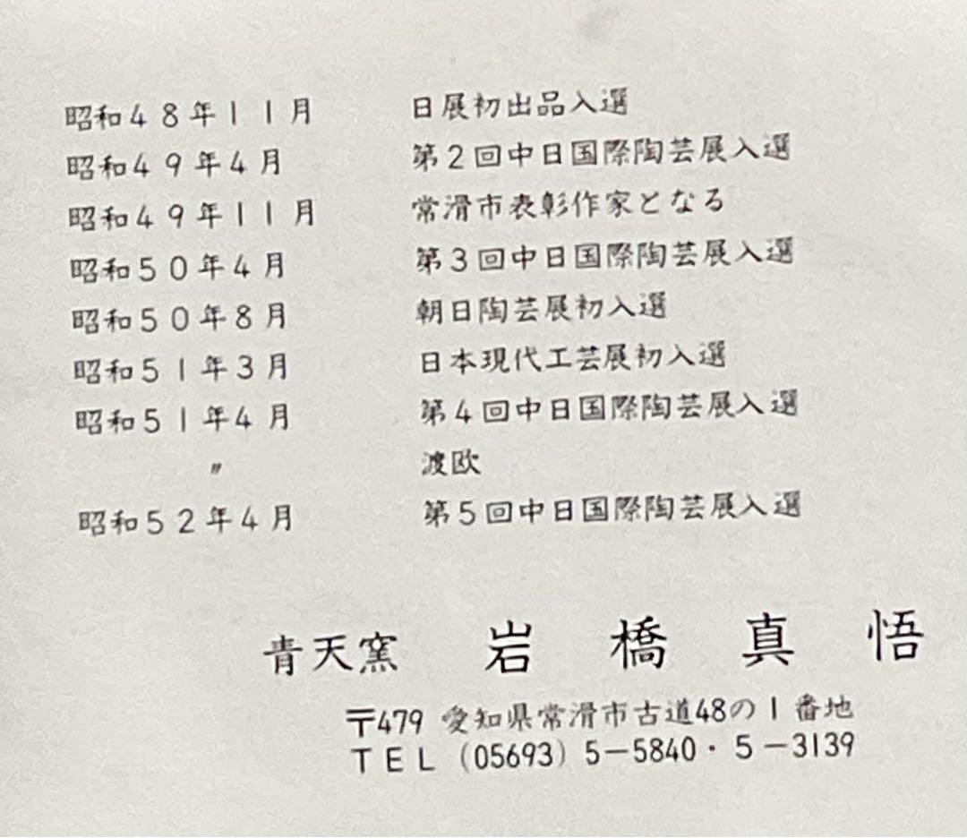 未使用　青　ピンク　茶　練り込み皿　大中2枚セット　青天窯 岩橋真悟 作