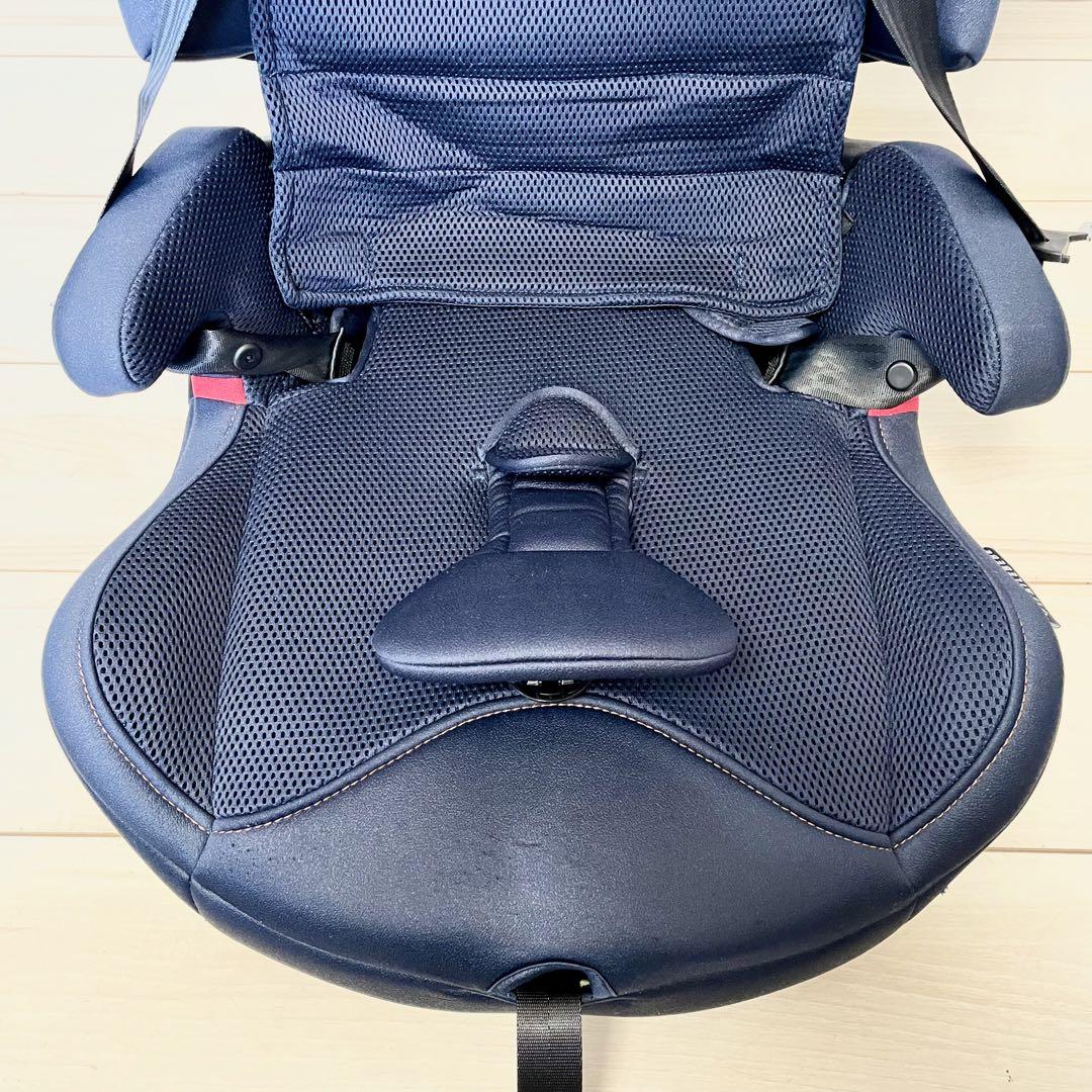 極美品✨ エールべべ パパットグランス グランネイビー ISOFIX 高年式 エールべべ パパットグランス ISOFIX ジュニアシート