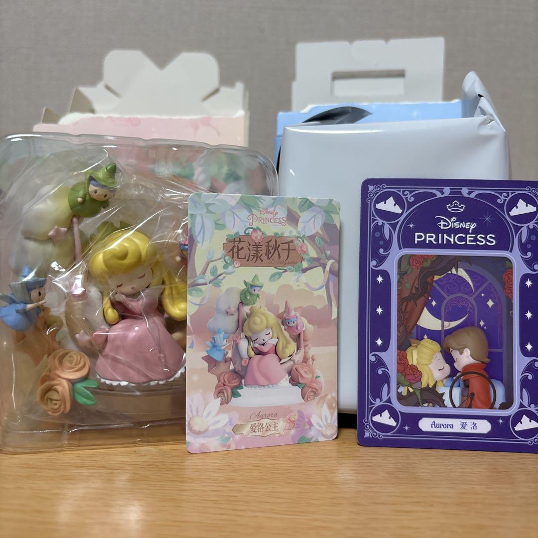 ポップマート 52TOYS フィギュア ディズニー オーロラ姫 2点セット