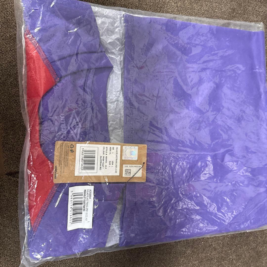 イングランド代表 ラグビー　パープル ウォームアップウェア