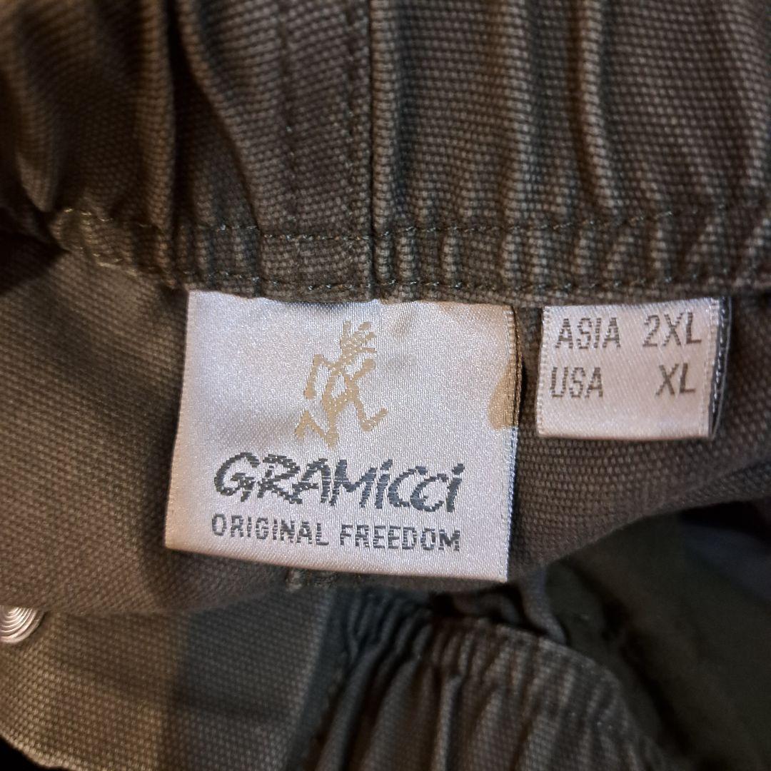 グラミチ　キャンバスダブルニーパンツ　24SS　新作　XXL