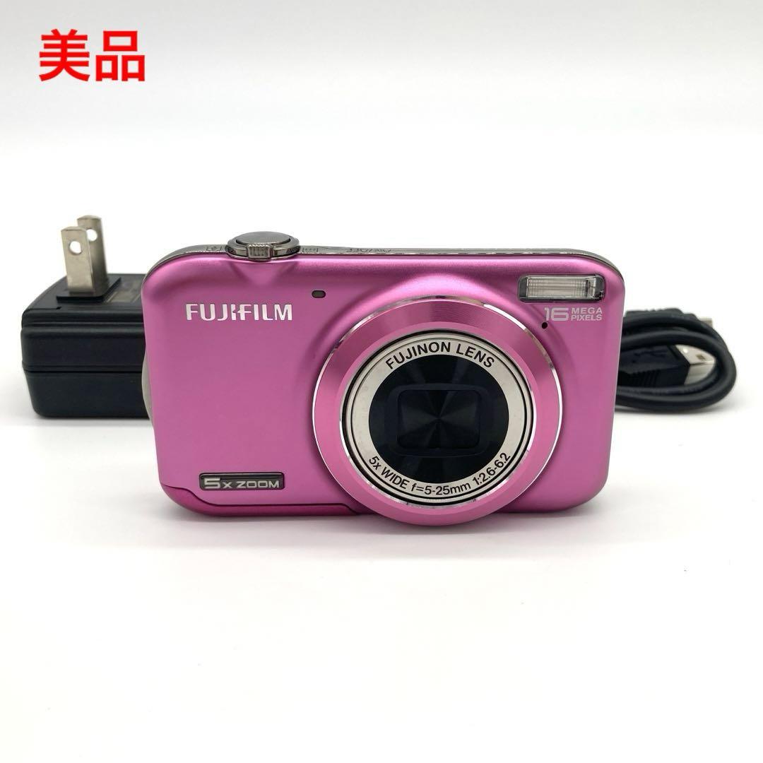 美品 FUJIFULM FinePix JX400 ピンク