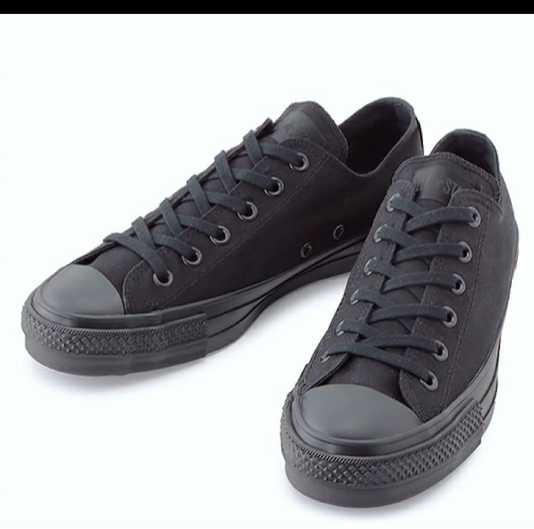 【新品未使用!!】 コンバース 日本製 ALL STAR J OX ブラック