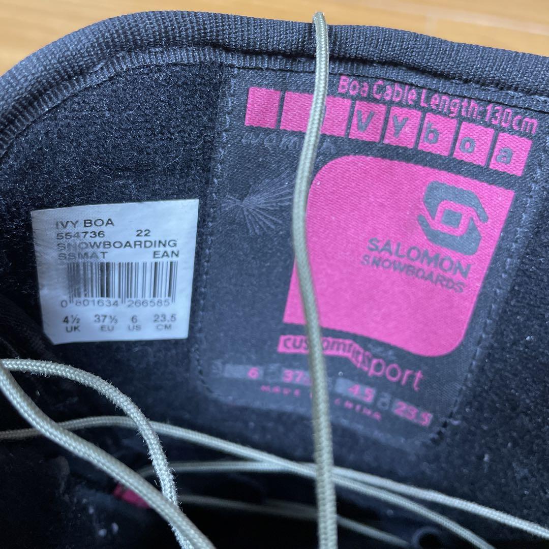 サロモン　スノーボード　ブーツ　23.5 レディース