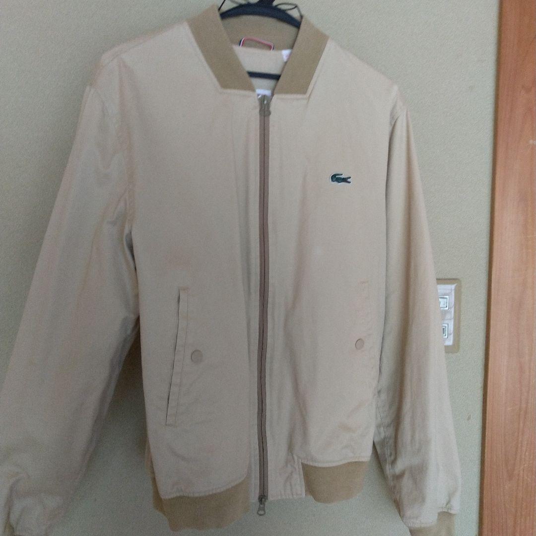 Lacoste ベージュ ジップアップジャケット