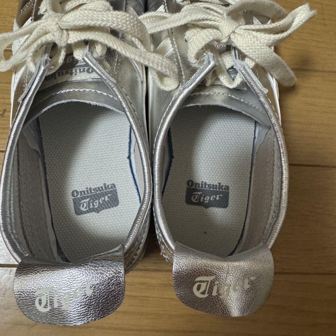 Onitsuka Tiger メキシコ66 スニーカー シルバー 24cm