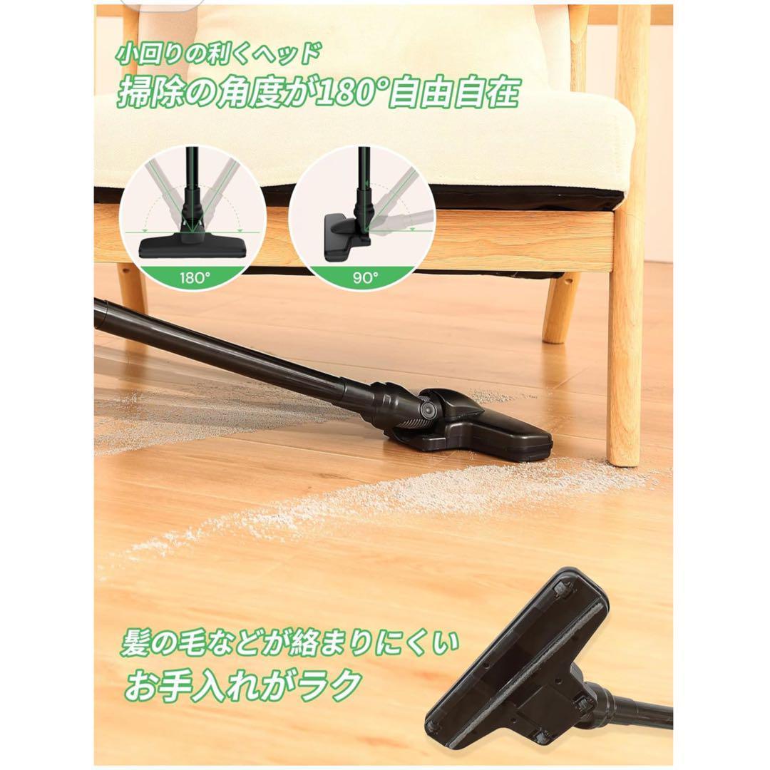 コードレス掃除機 ハンディクリーナー 黒 ブラック スティッククリーナー 強力 コードレス掃除機 ハンディクリーナー 黒 ブラック スティック