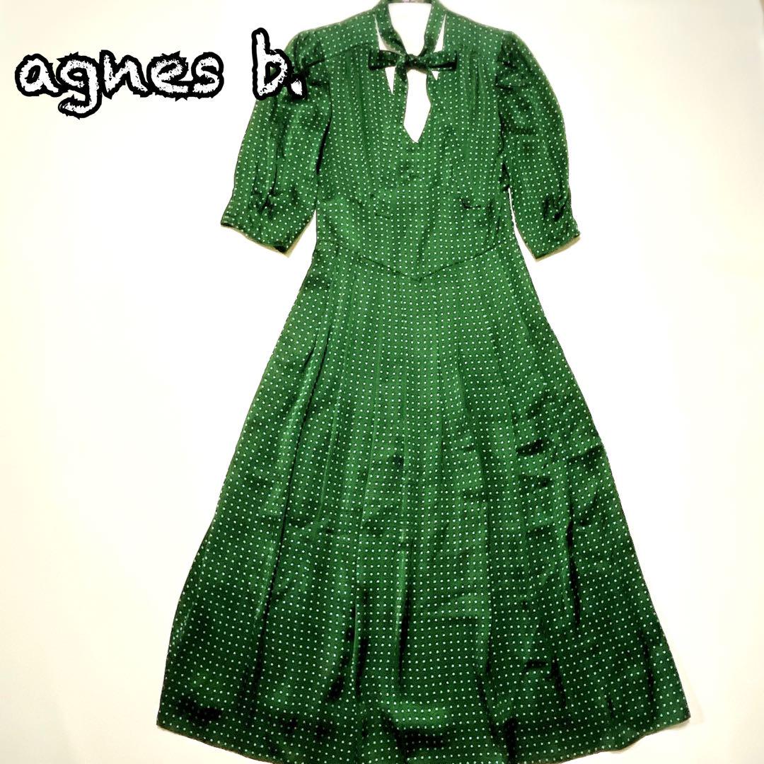 アニエス・ベー　ワンピース　美品！ JIZ8 ROBE ワンピース（Q972JIZ83076