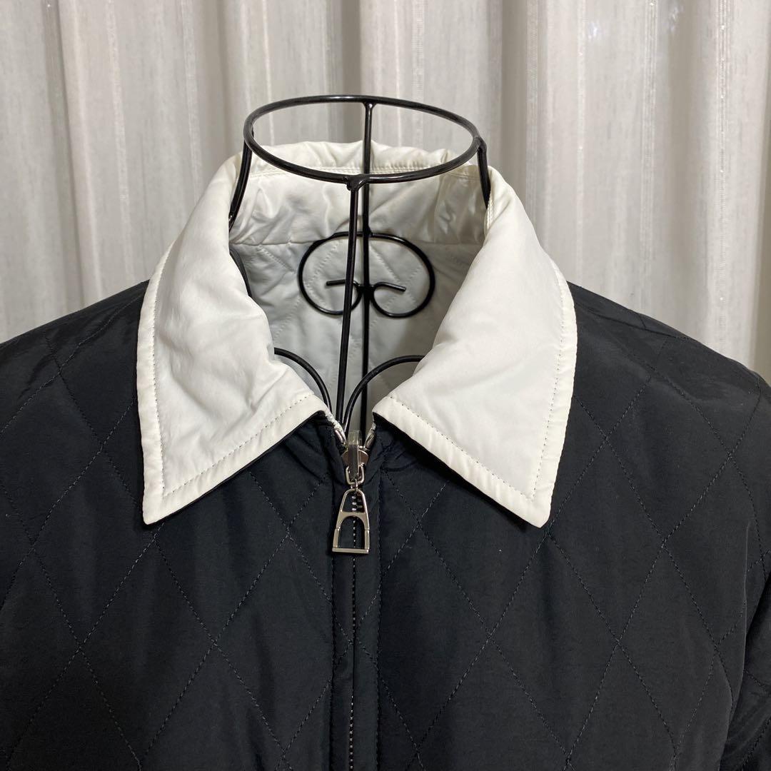 HERMES   リバーシブルナイロンブルゾン　  LARGE