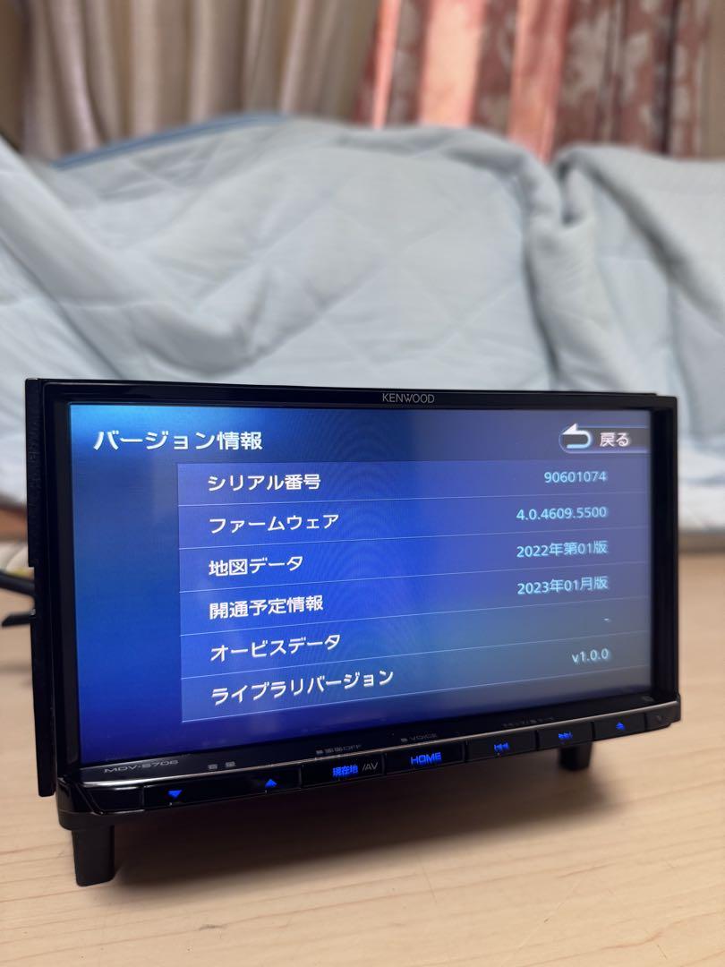 KENWOOD ヘッドユニットMDV-S706 2023