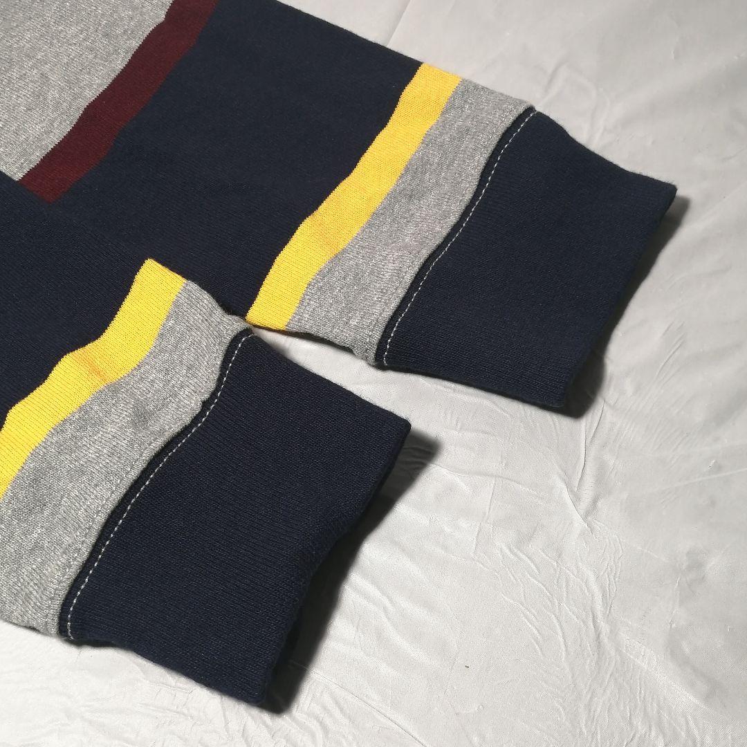【とも様】POLO RALPH LAUREN ラガーシャツ 刺繍 太ボーダー M