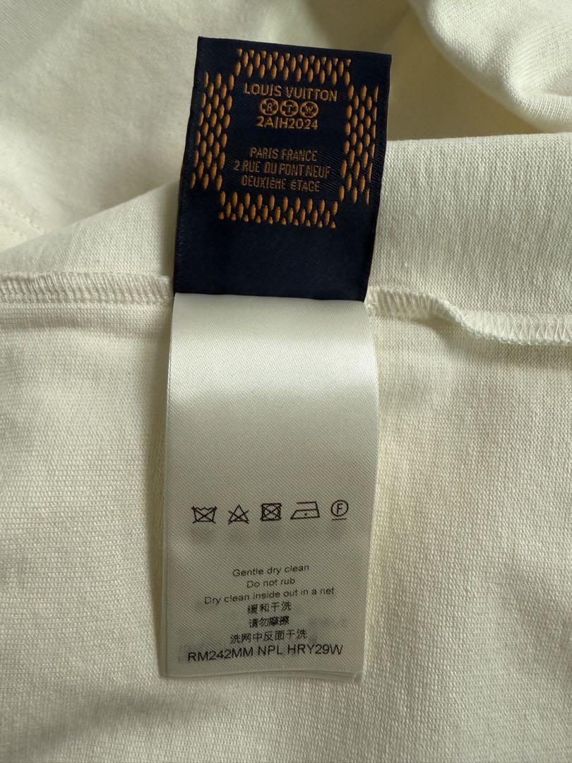 ★H★現行品★L★ルイヴィトン　エンブロイダード　ショートスリーブ　Tシャ