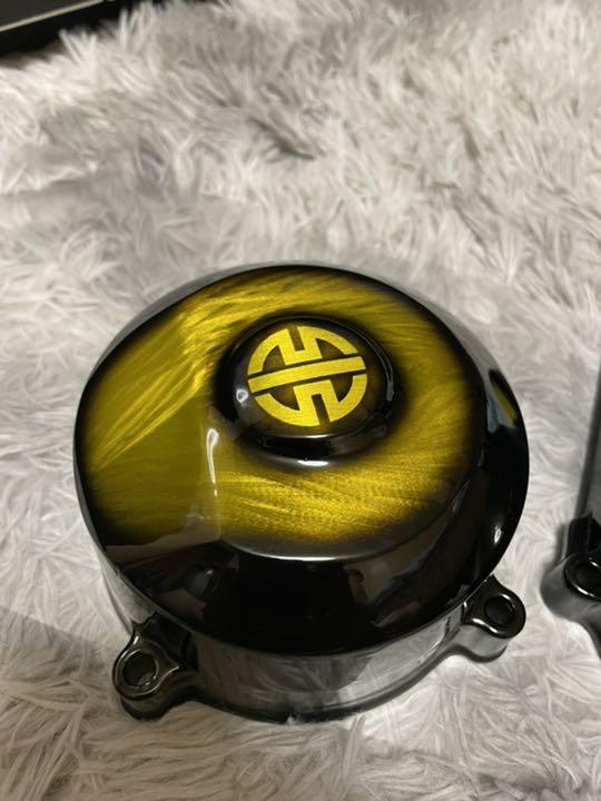 zrx400 グラインダータトュー 未使用 AacRX-m36120551174 ジェネレーターカバー ポイントカバー 正規品お得