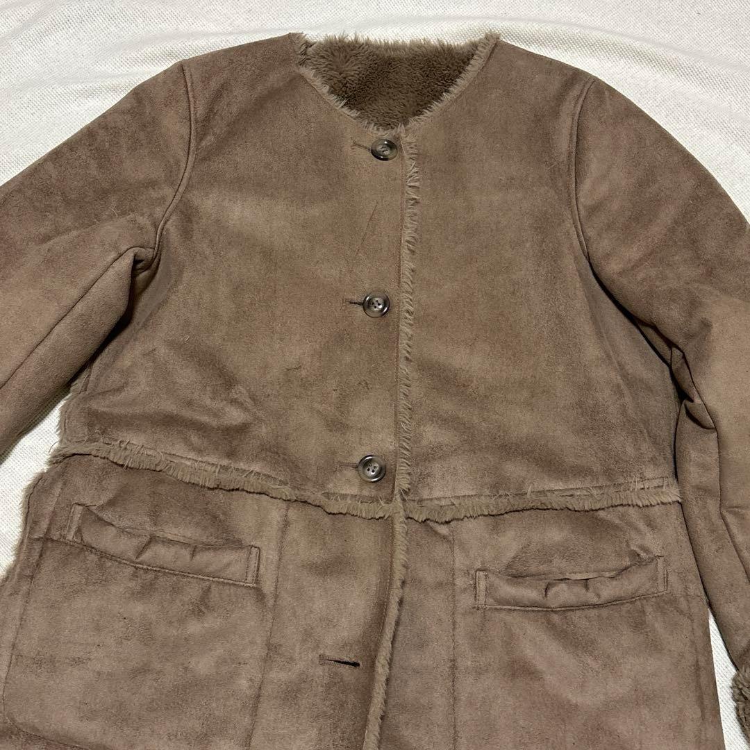 リバーシブル ブラウン