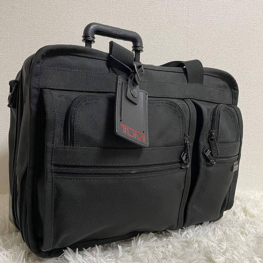 TUMI エクスパンダブル キャリーバッグ 2206D3 ブラック 画像2