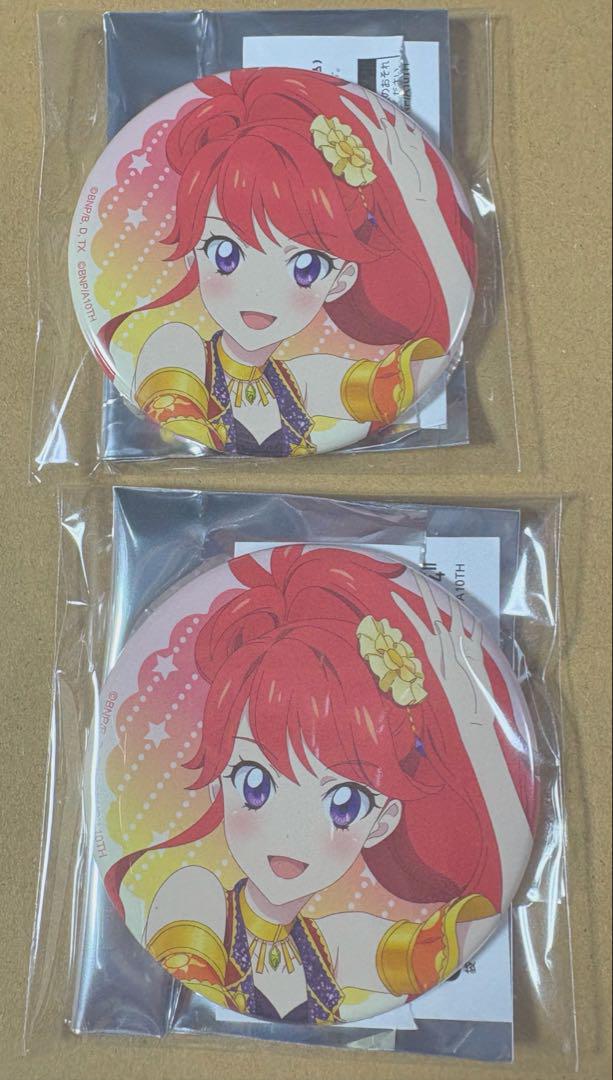 アイカツ やっぱり！ハートだね♡缶バッジ 紅林珠璃 - メルカリ