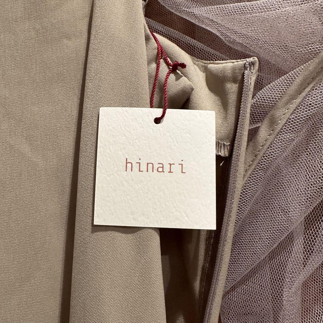 hinari チュールオケージョンドレス 新品未使用タグ付き
