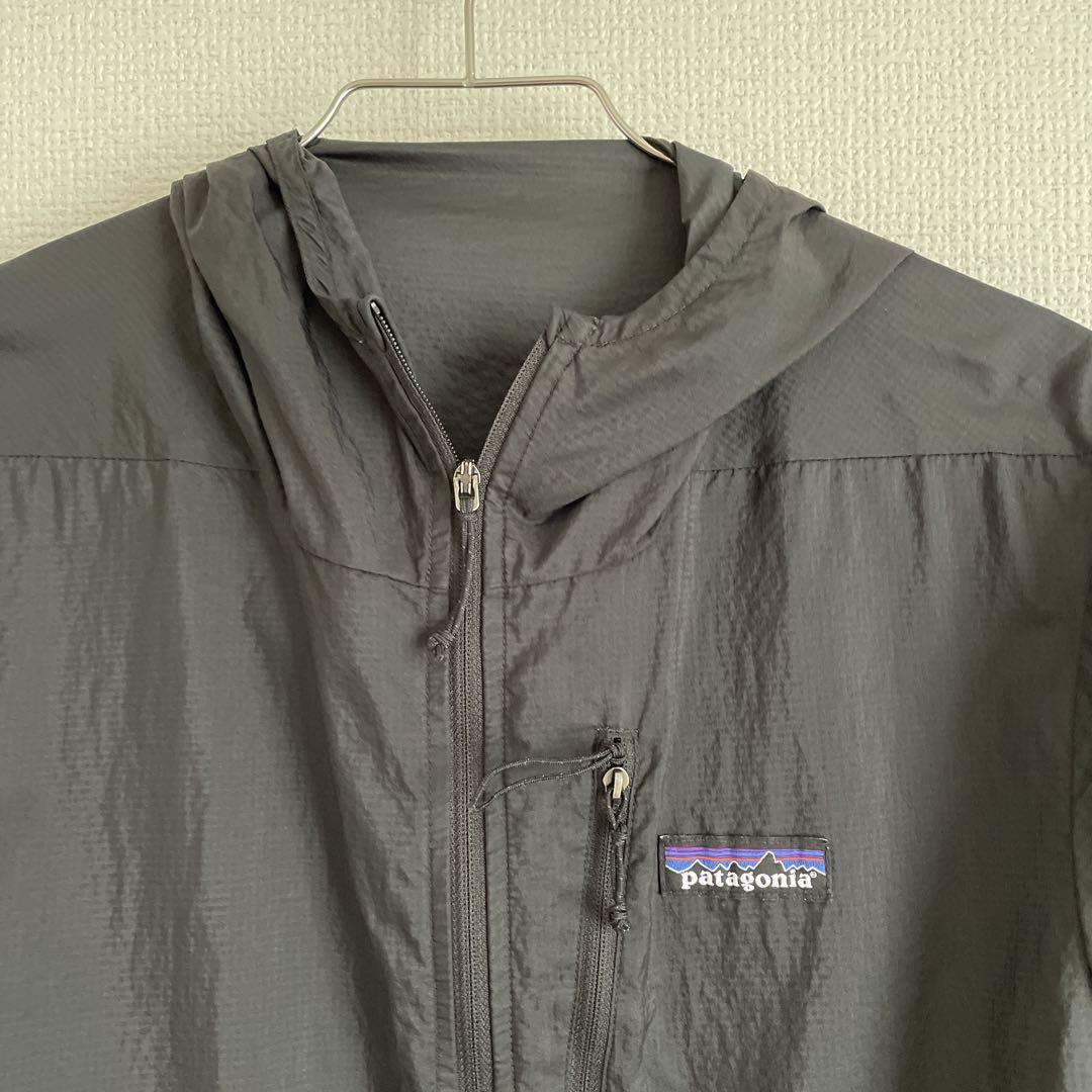 patagonia ブラック 軽量薄手　ナイロンジャケット メンズMサイズ