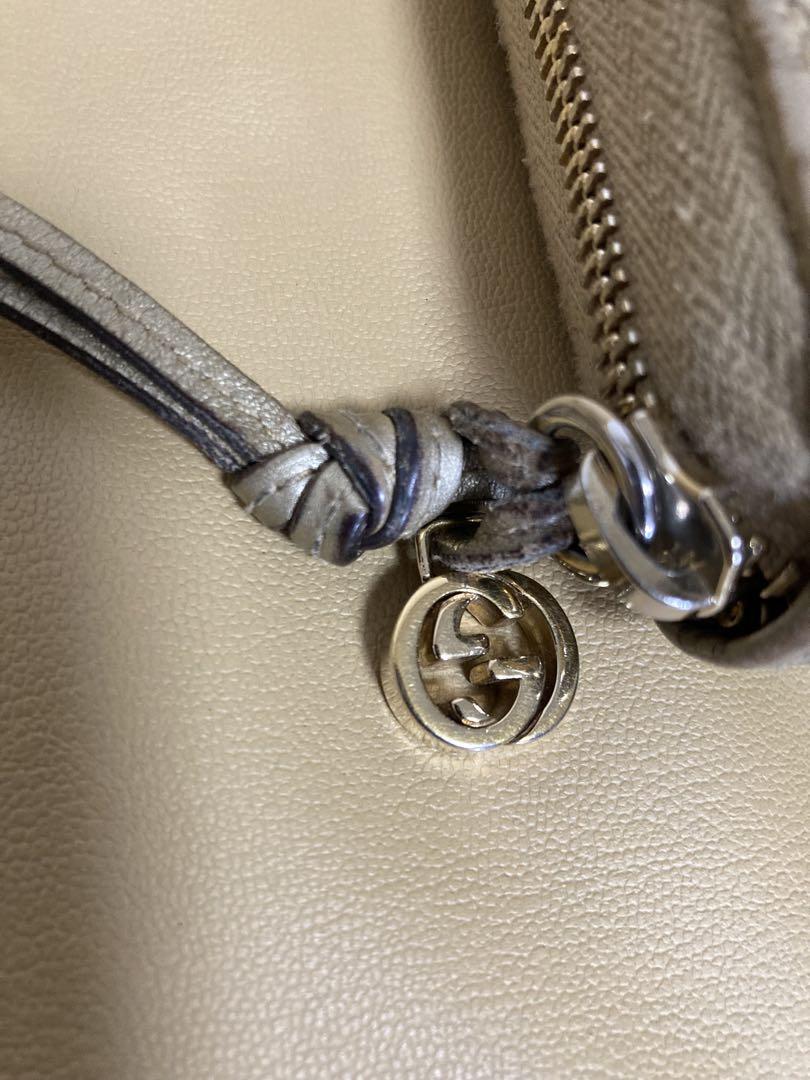 グッチ GUCCI BREE 長財布 GGシマ ラウンドファスナー