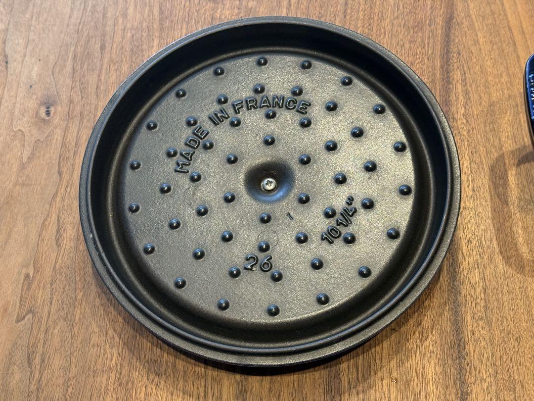 トウブ（STAUB） ピコ・ココット ラウンド 26cm ダークブルー