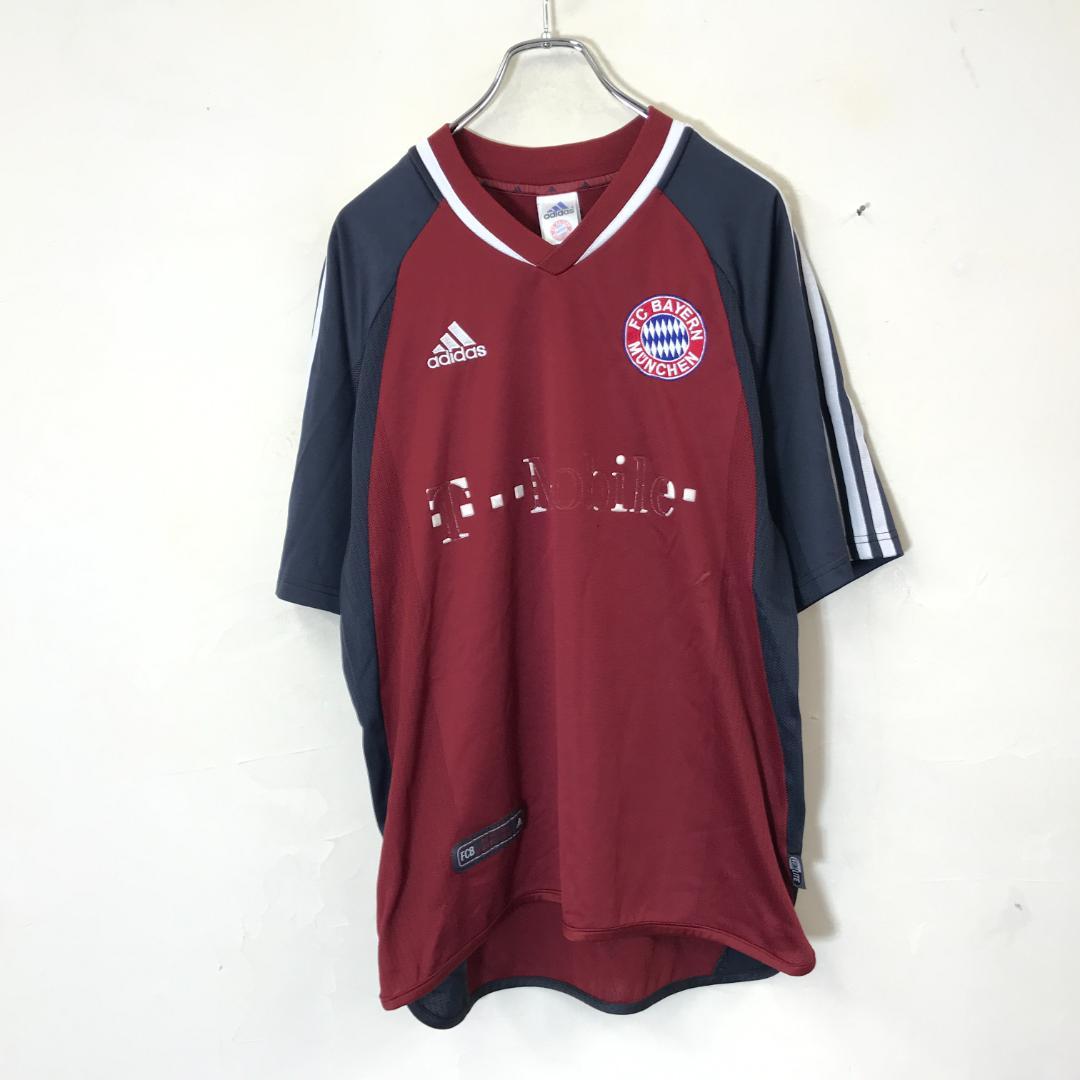 02-03年 adidas バイエルンミュンヘン ゲームシャツ ユニフォーム