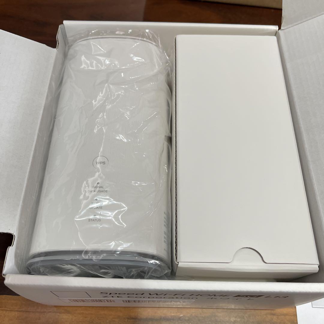 ZTE Speed Wi-Fi HOME 5G L13 ホワイト