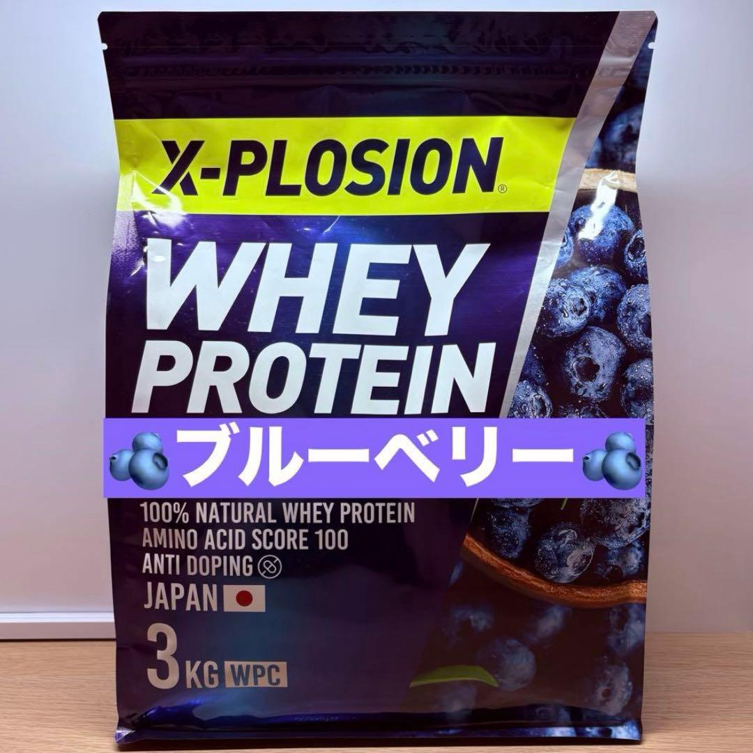 エクスプロージョン プロテイン ブルーベリー味 3kg