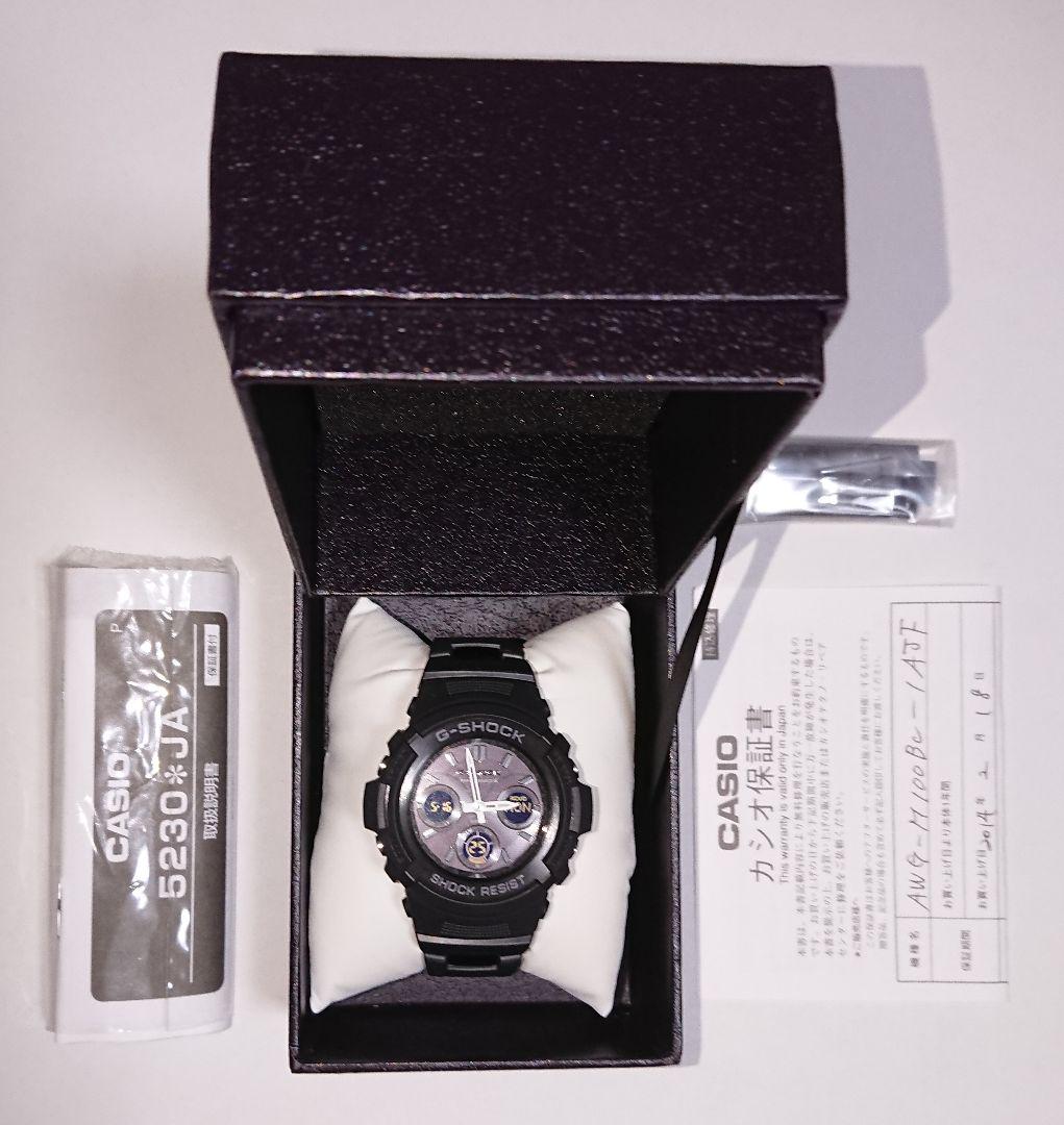 新品未使用品】G-SHOCK AWG-M100BC-1AJF メタルバンド